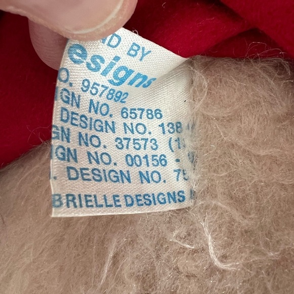 Gabrielle Paddington Bear Plush Toy with Red Coat 1972 - Picture 8 of 11